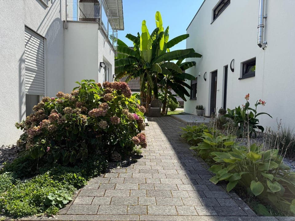 Property building, Garden