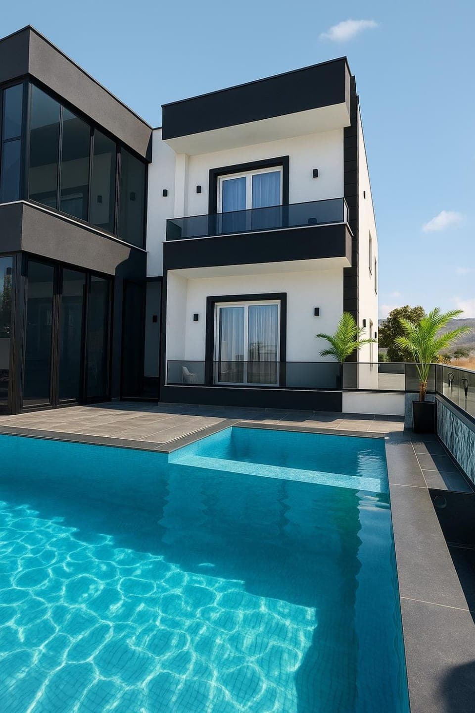 Property building, Pool view, Swimming pool