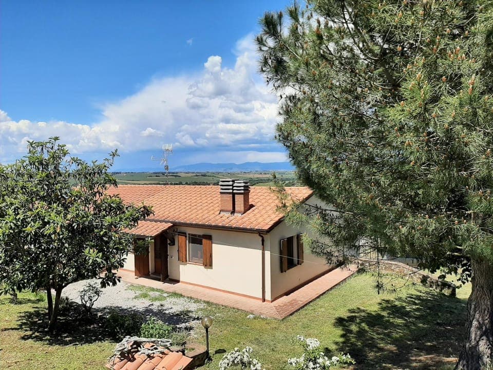 Property building, Spring, Natural landscape, Garden, Garden view