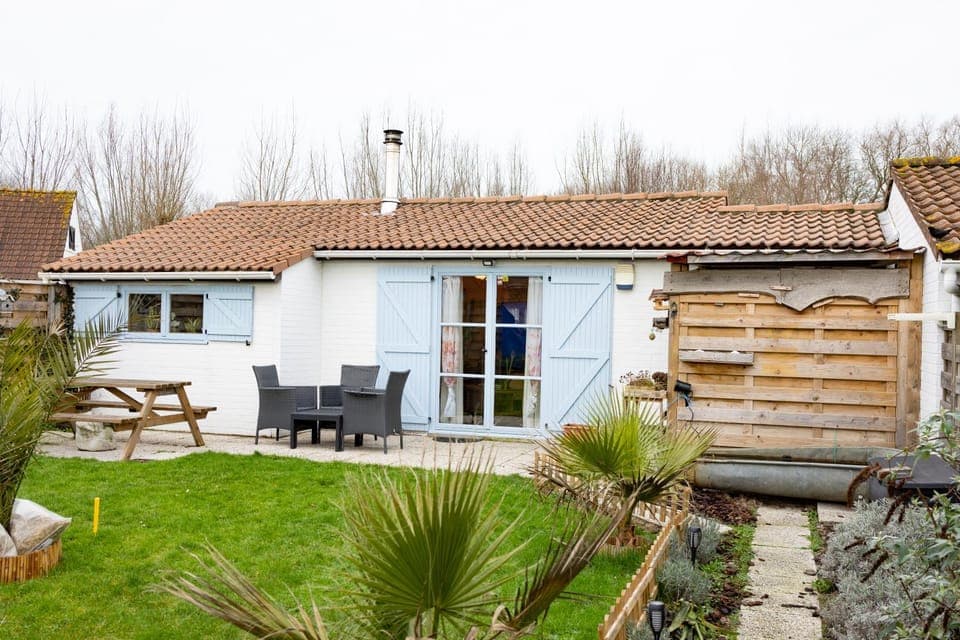 Property building, Garden view