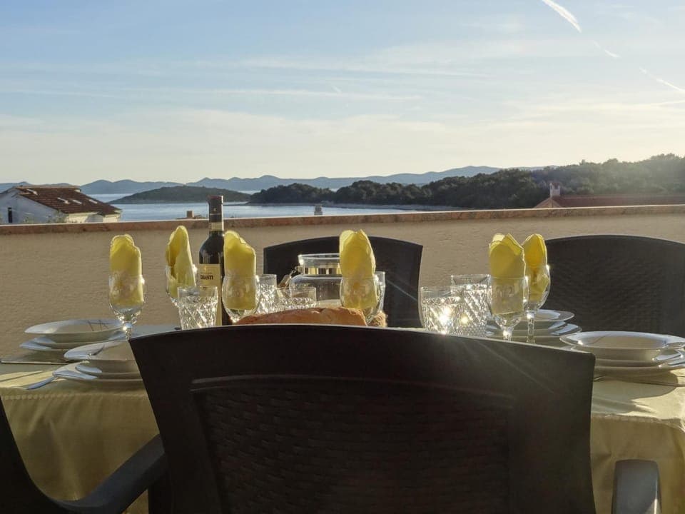 View (from property/room), Balcony/Terrace, furniture