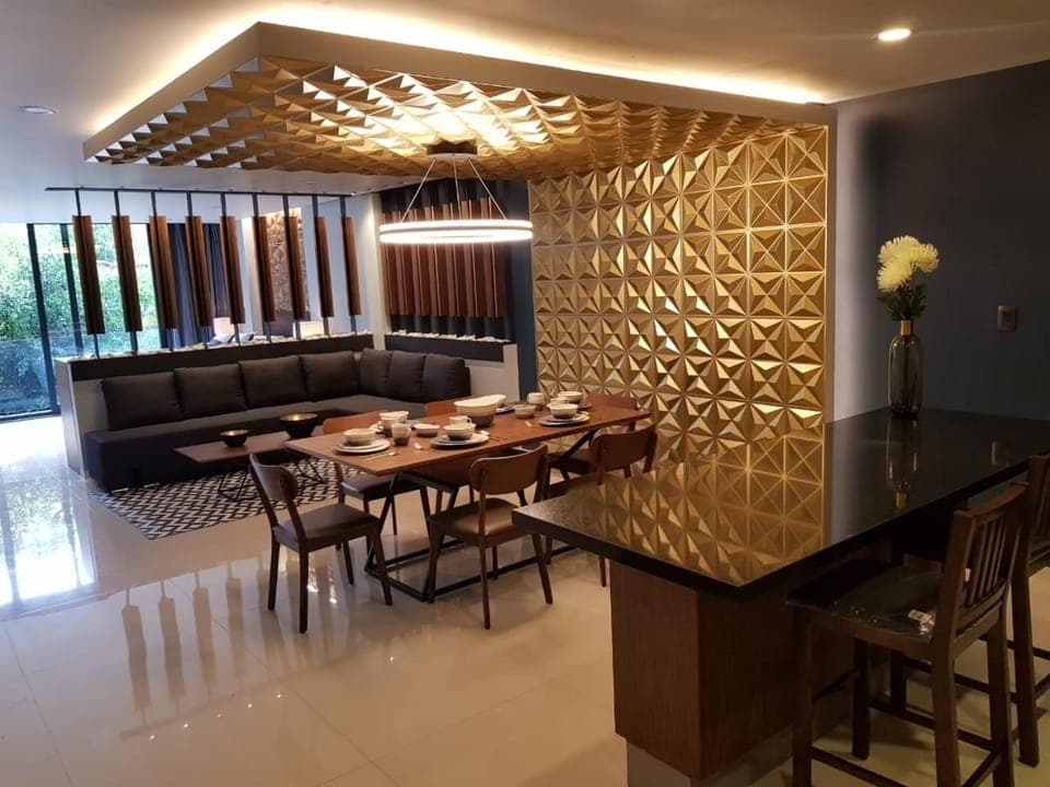 Living room, Seating area, Dining area