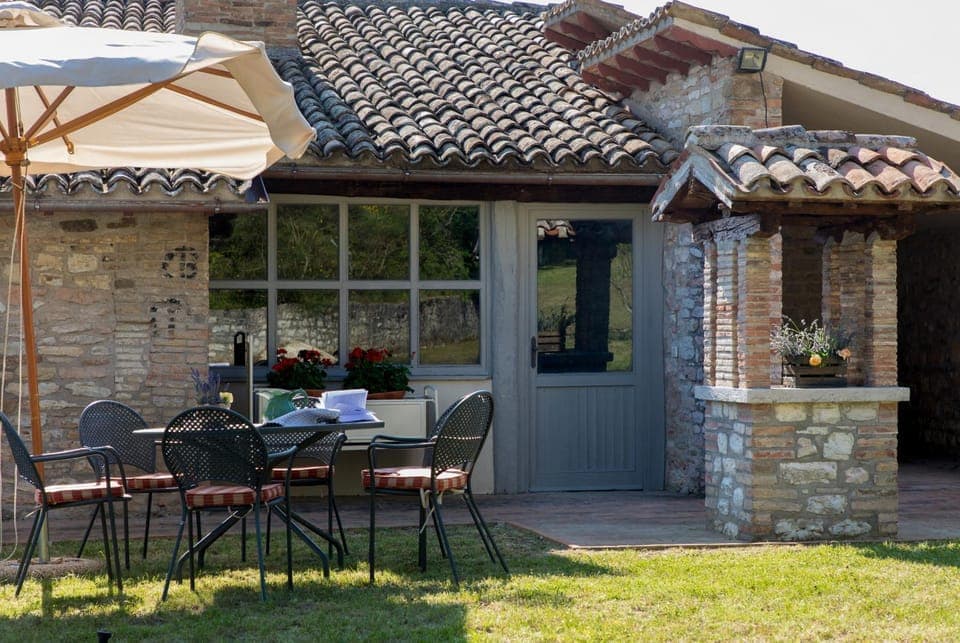Property building, Patio, Garden view