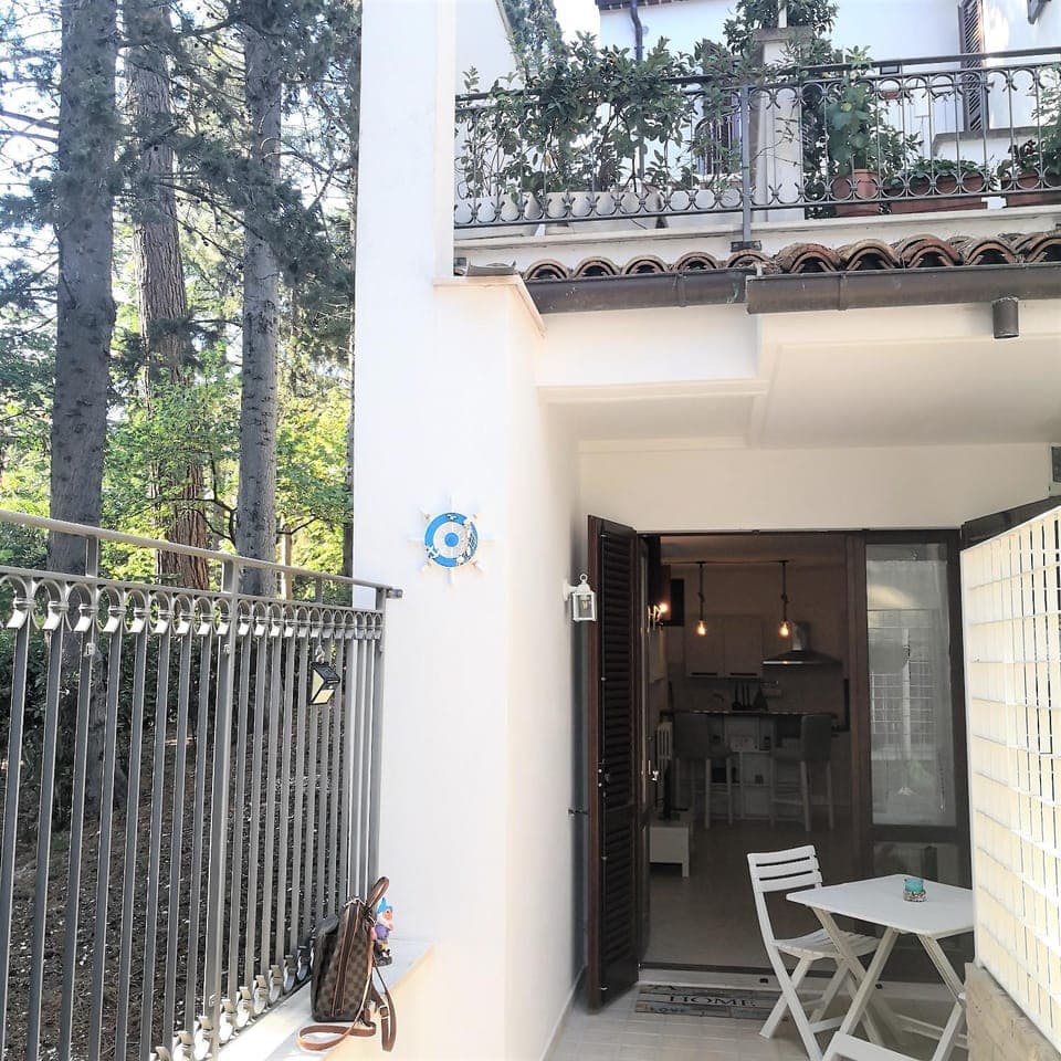 Property building, Patio