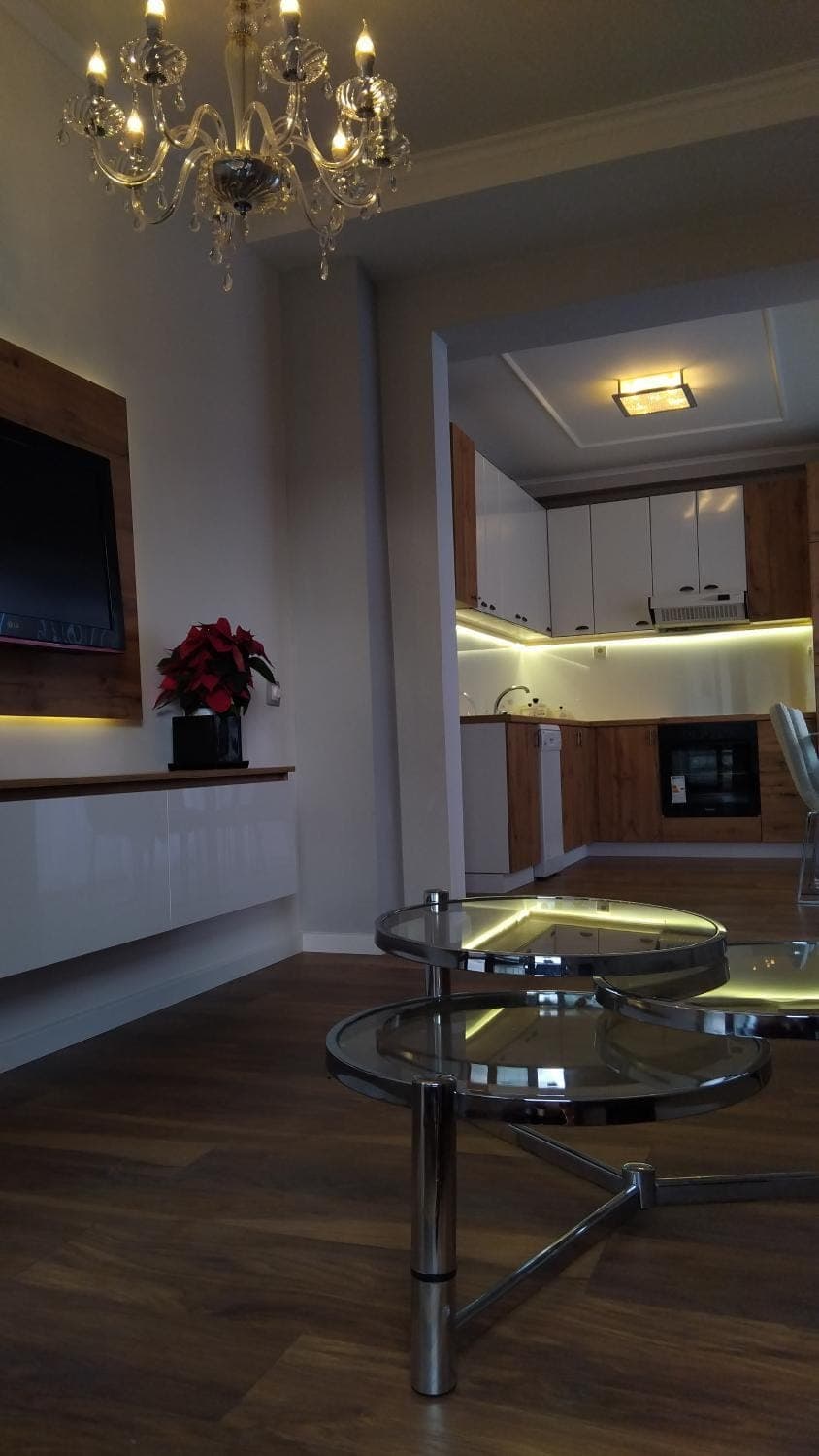 Kitchen or kitchenette, Dining area, stove