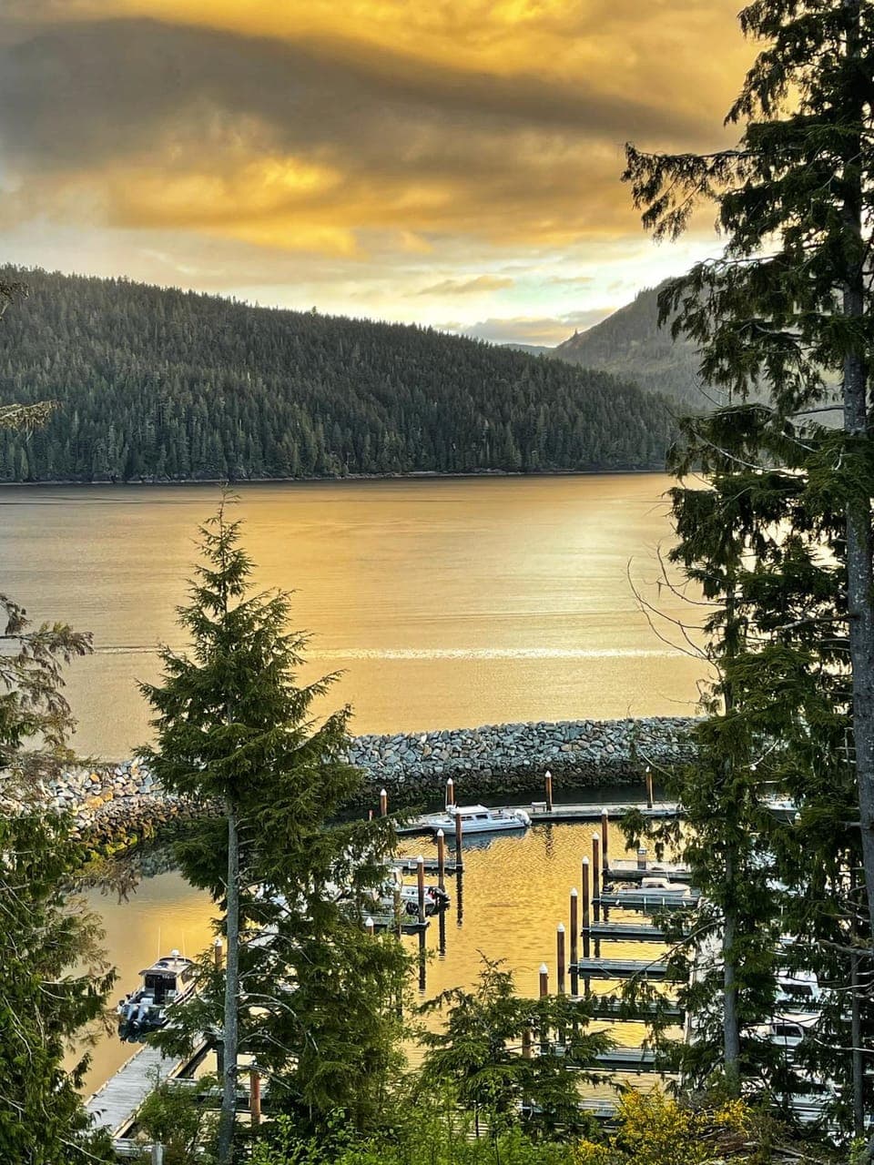 Natural landscape, Sea view, Sea view, Sunset