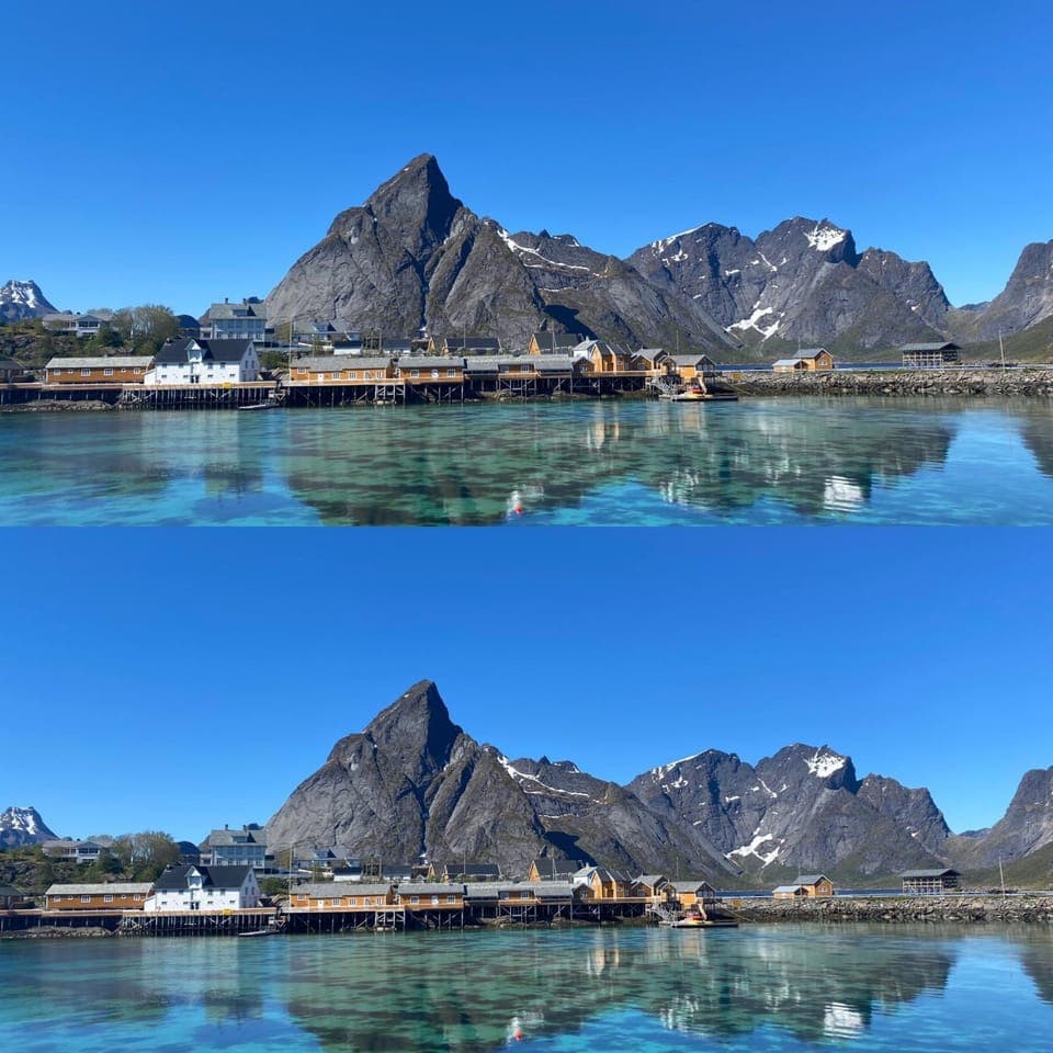 Day, Natural landscape, Mountain view, River view