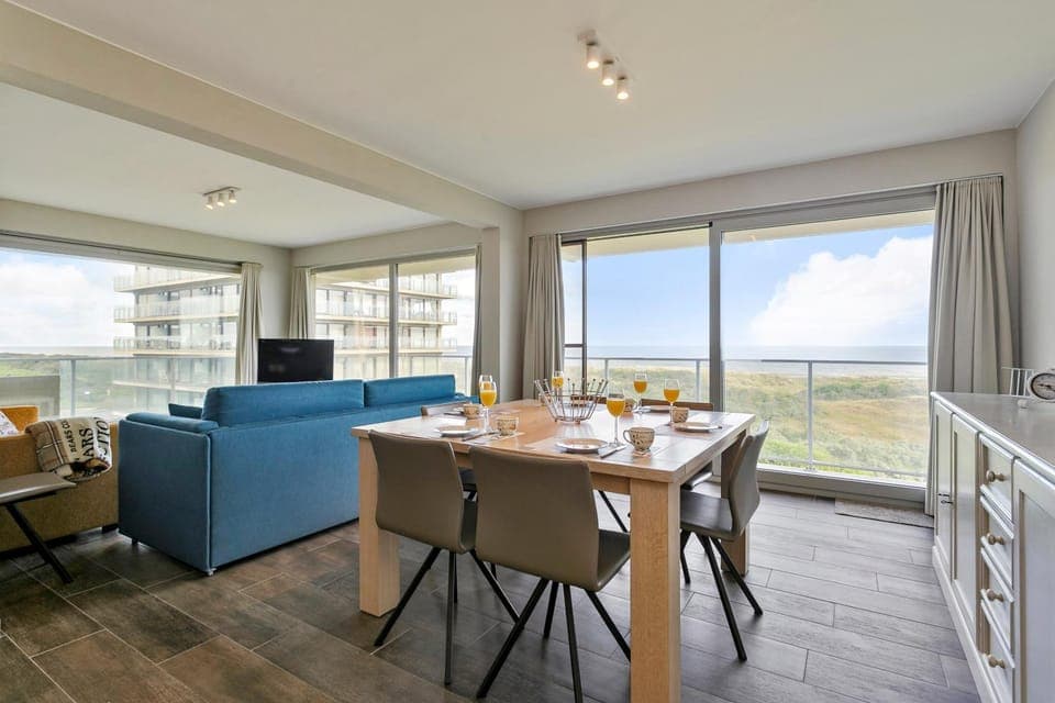 Dining area, Sea view