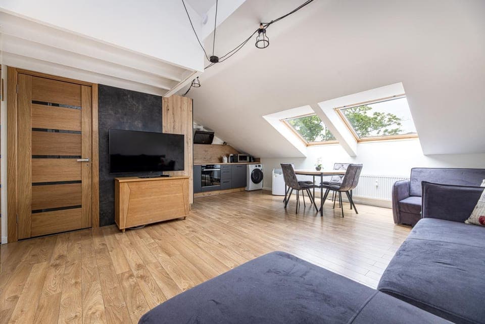 TV and multimedia, Kitchen or kitchenette, Living room, Seating area, Dining area, minibar