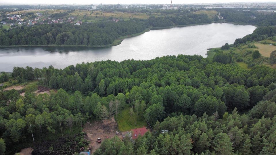Natural landscape, Bird's eye view, Lake view