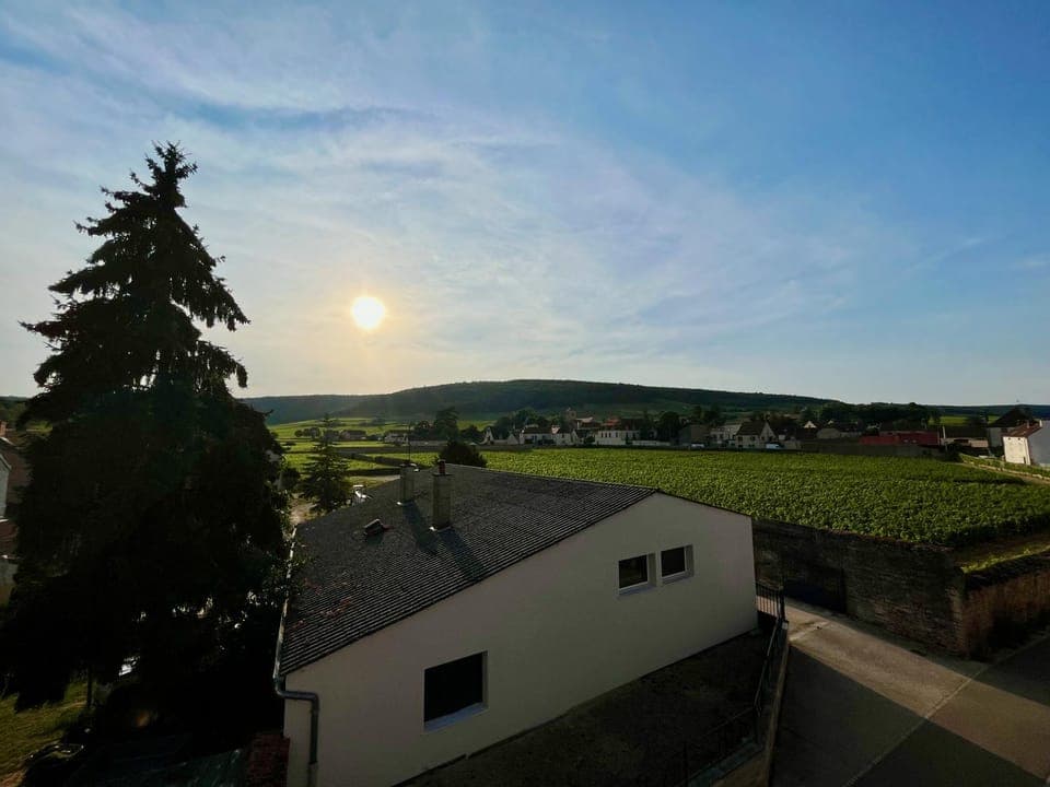 Mountain view, Sunset