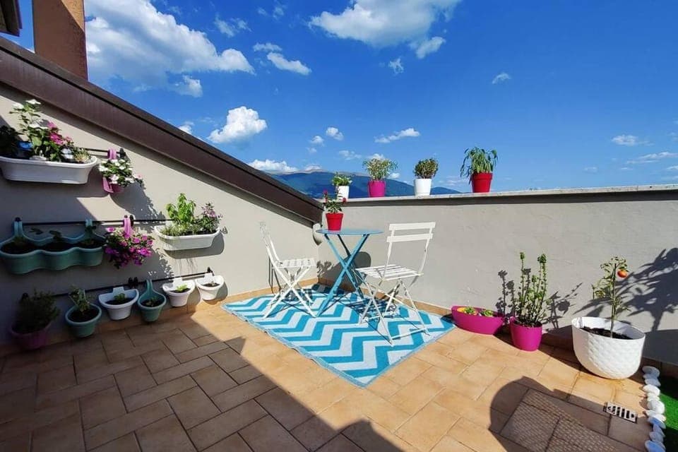 Balcony/Terrace, Garden view