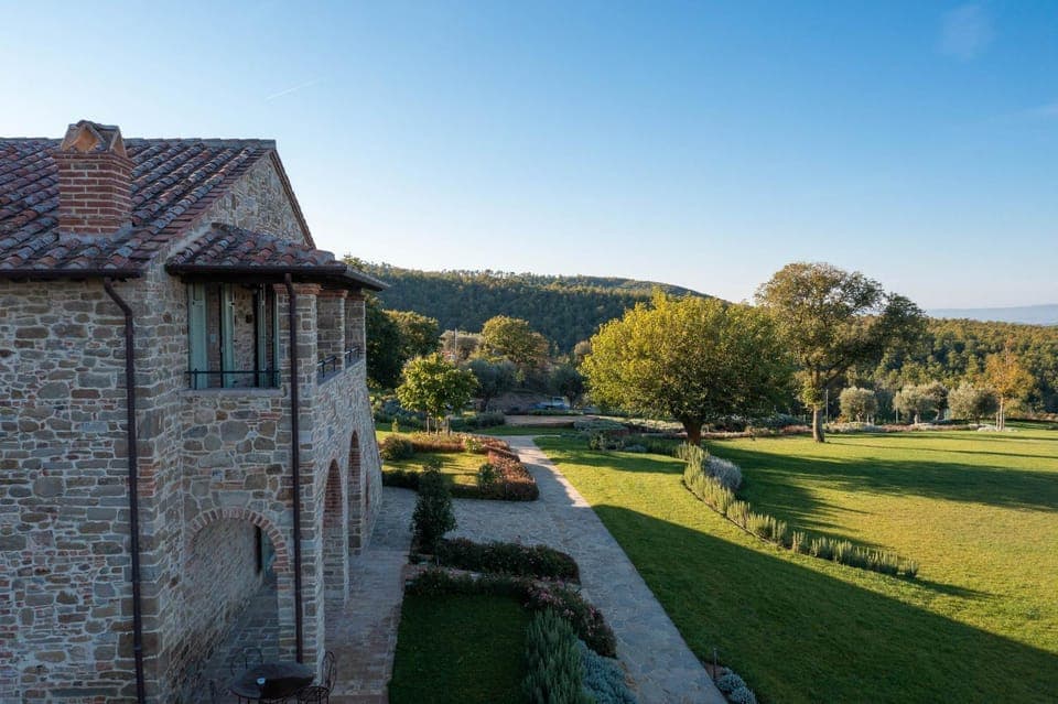 Property building, Garden view