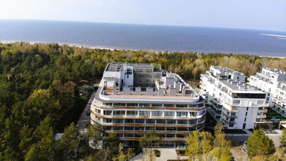 Bird's eye view, Sea view