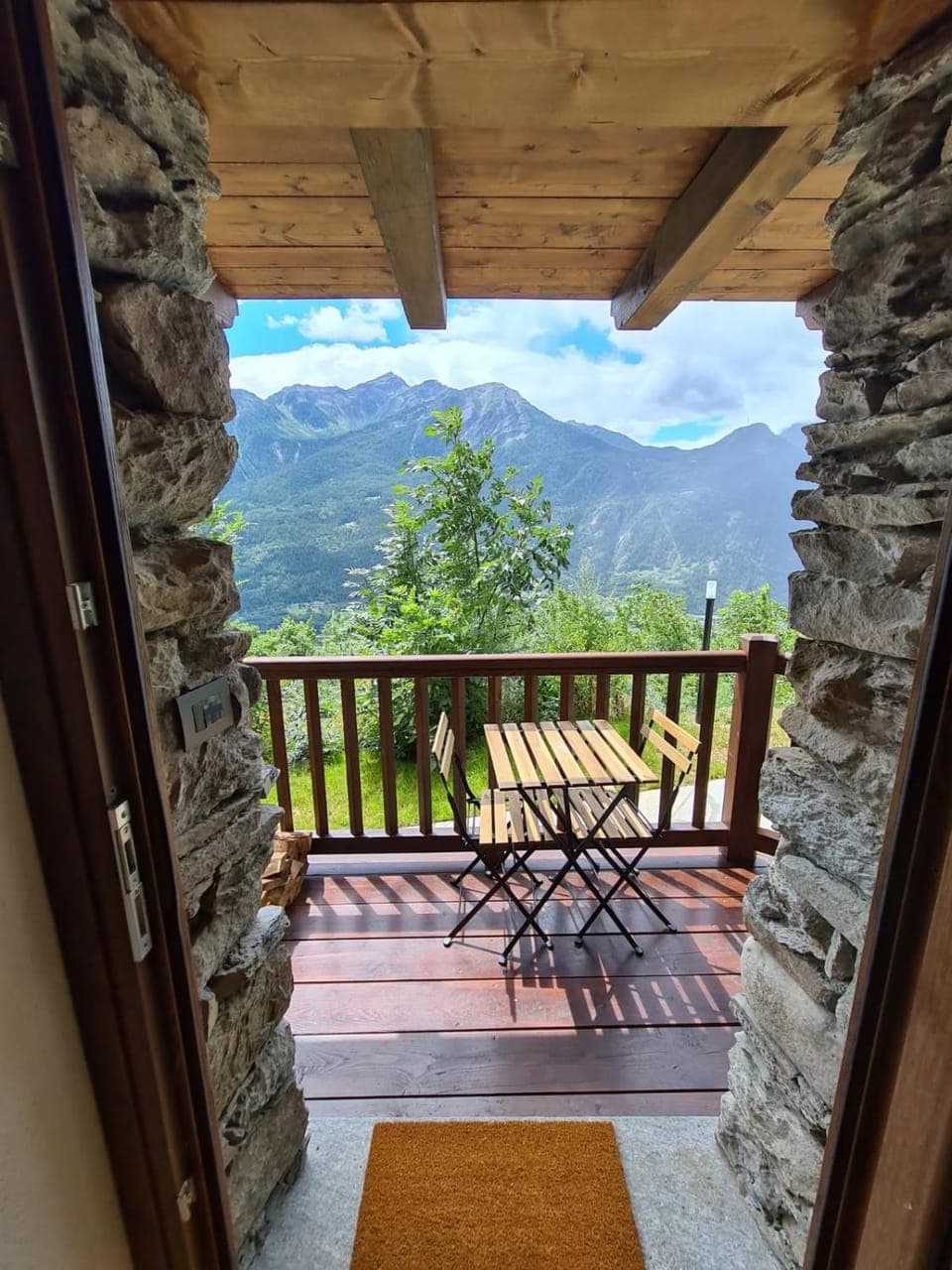 Balcony/Terrace, Mountain view