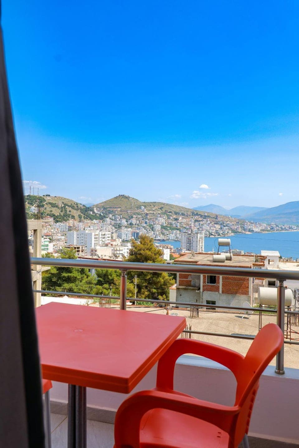 Day, View (from property/room), Balcony/Terrace, City view, Sea view