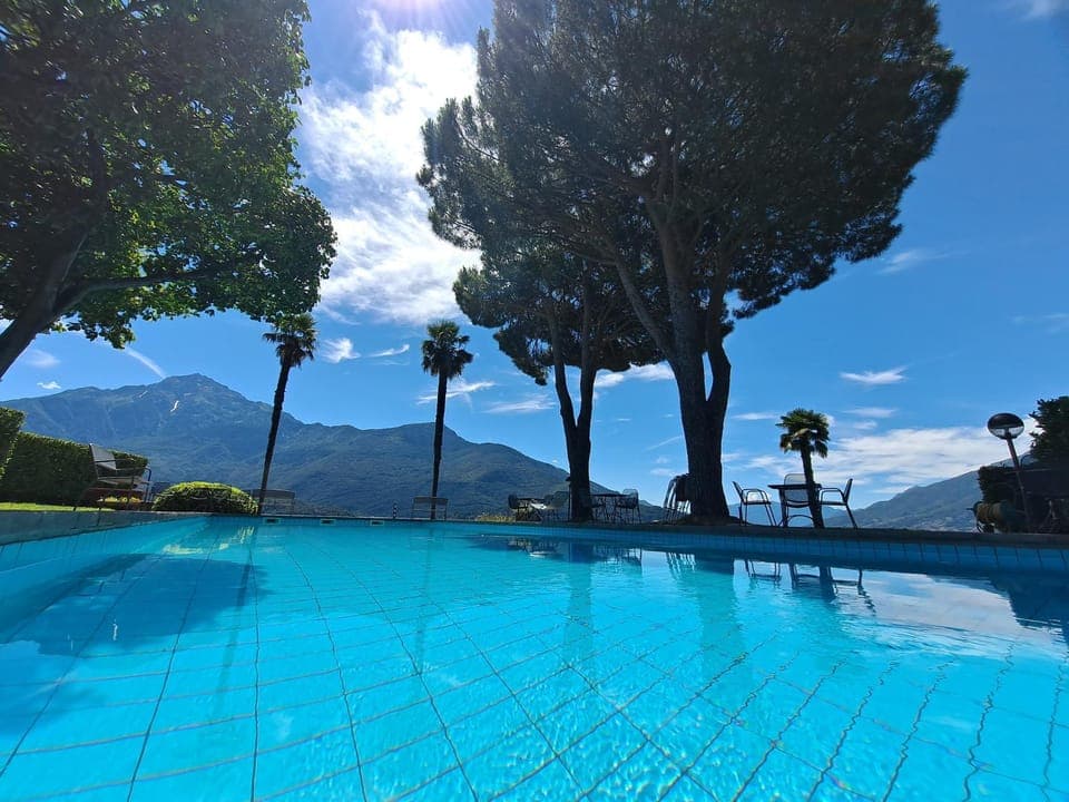 Natural landscape, Pool view, Swimming pool