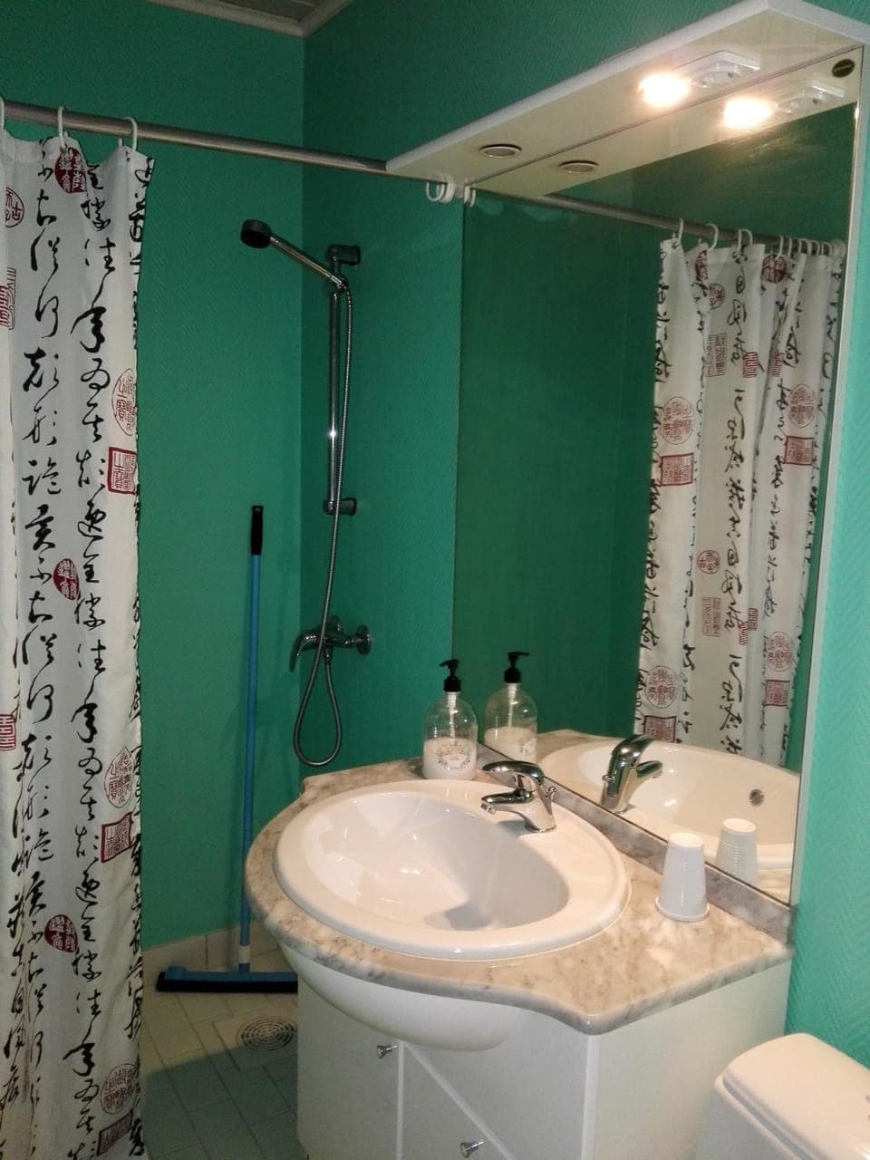 Shower, Toilet