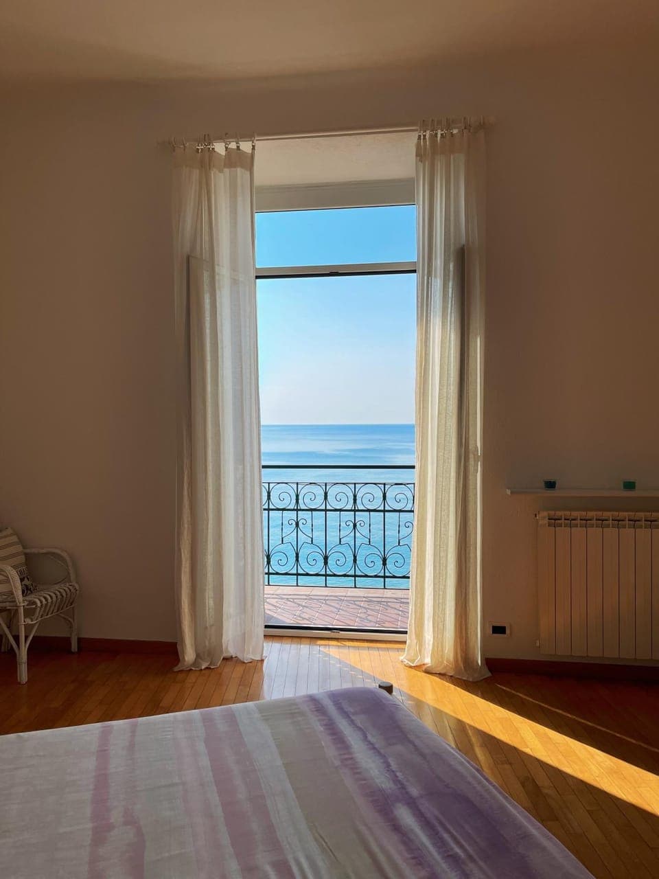 Bedroom, Sea view