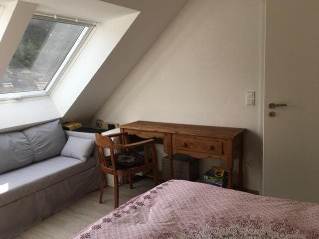 Photo of the whole room, Seating area, Bedroom