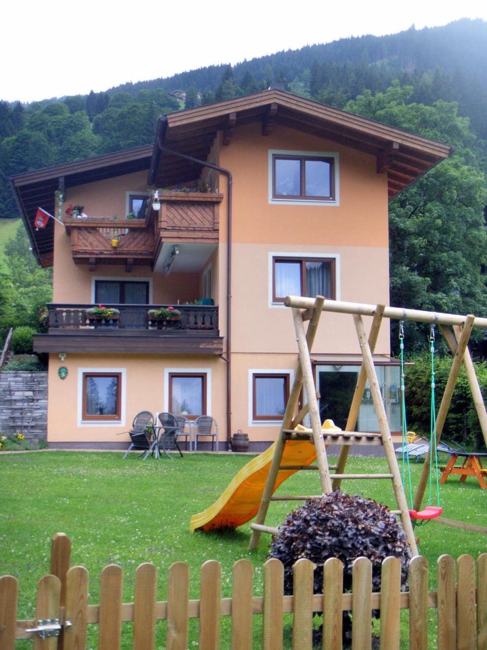 Facade/entrance, Children play ground, Garden, Garden view, Mountain view