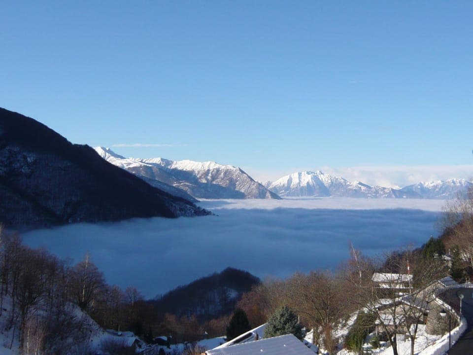 Day, Natural landscape, Winter, Mountain view