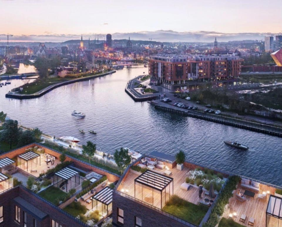 Bird's eye view, River view