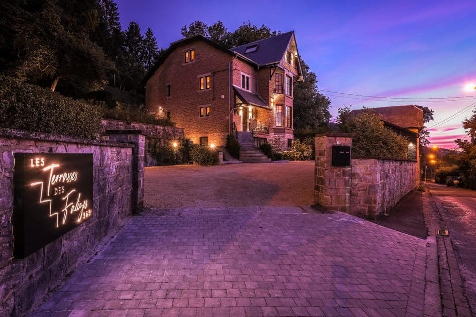 Property building, Sunset