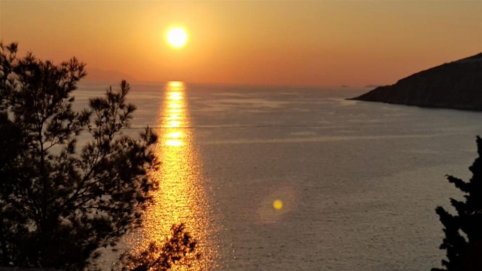 View (from property/room), Balcony/Terrace, Sunset