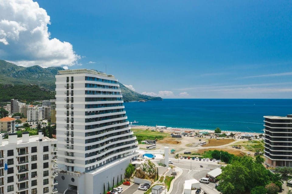 Property building, Beach, Pool view, Sea view