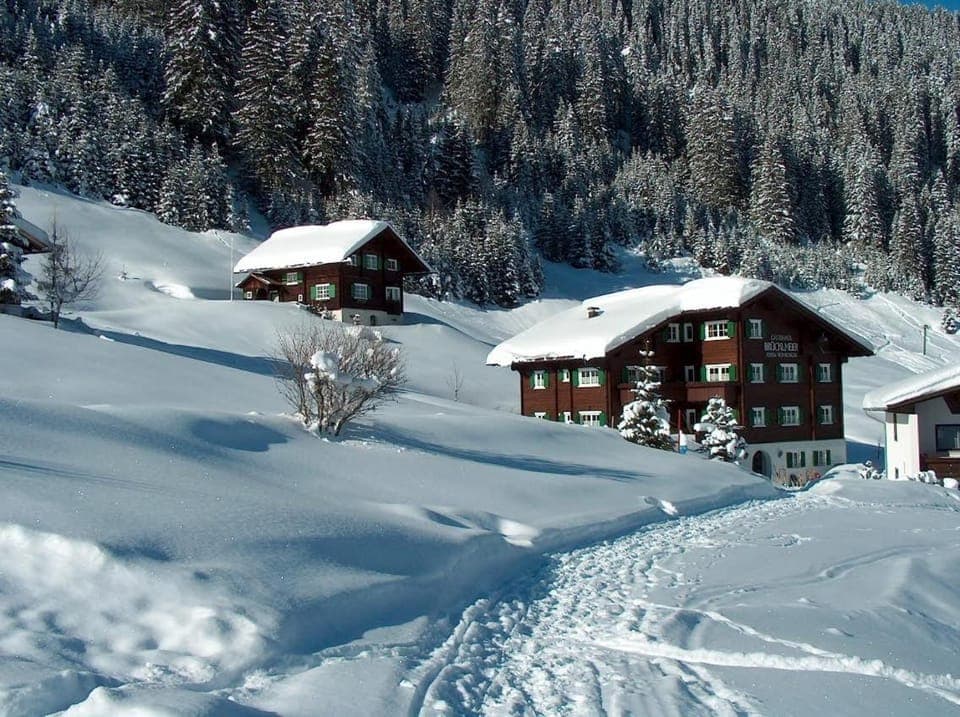 Property building, Neighbourhood, Winter