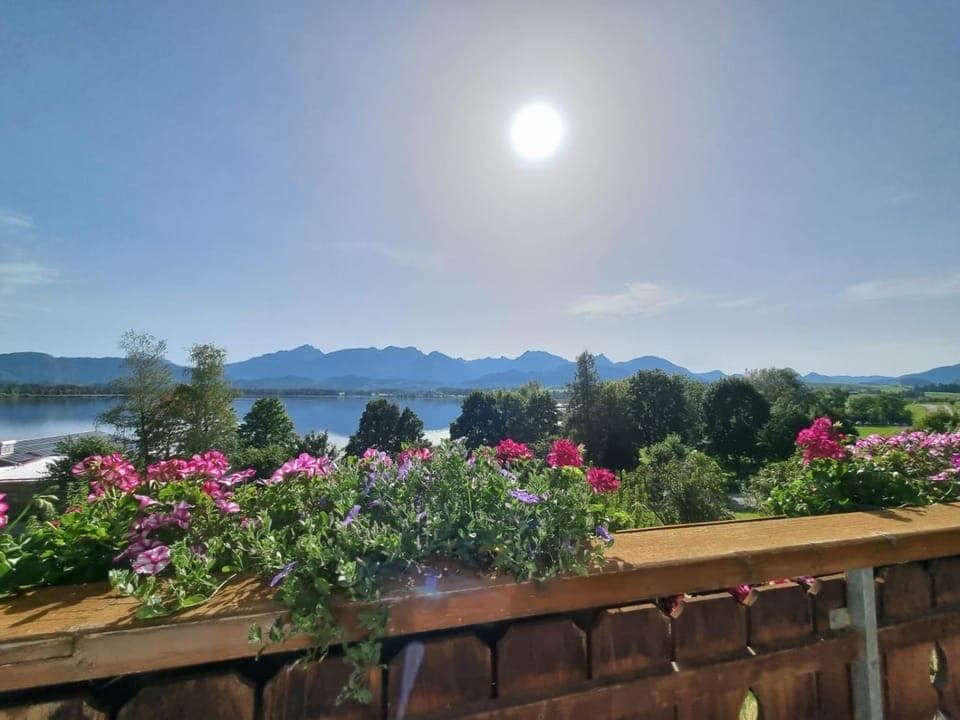 Balcony/Terrace, Lake view, Mountain view