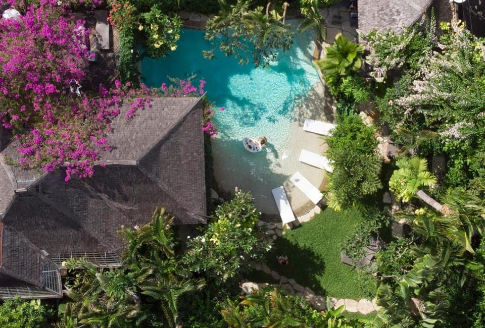 Bird's eye view, Garden