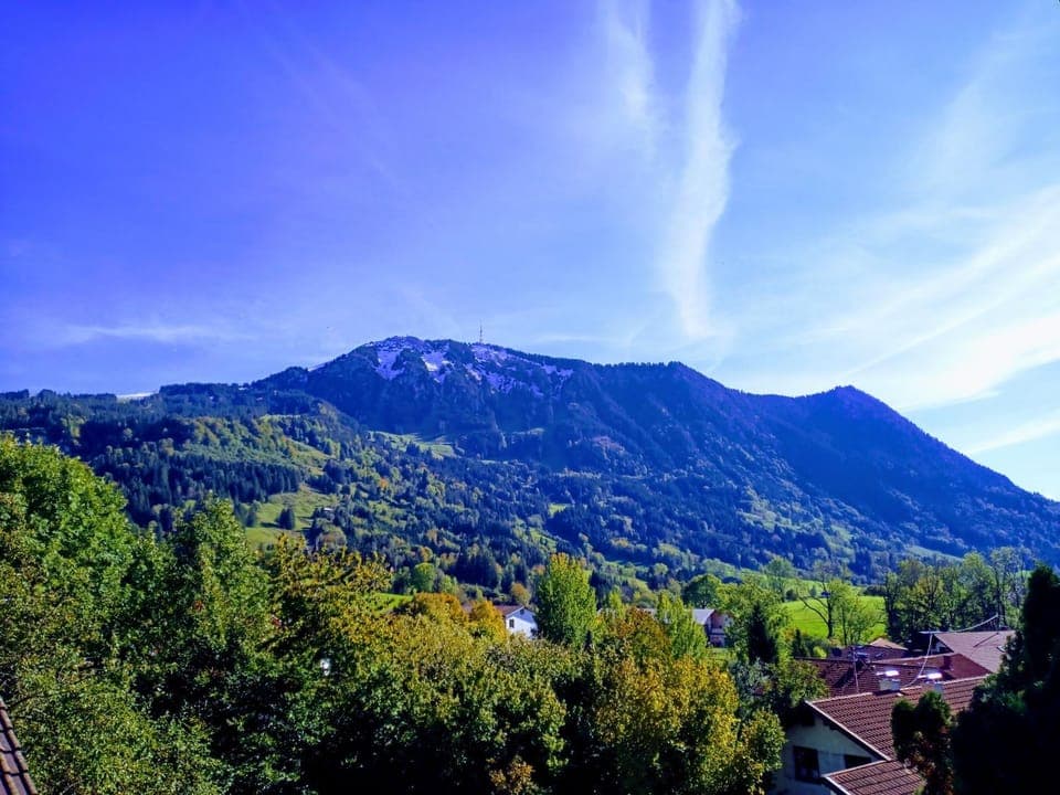 View (from property/room), Balcony/Terrace, Mountain view