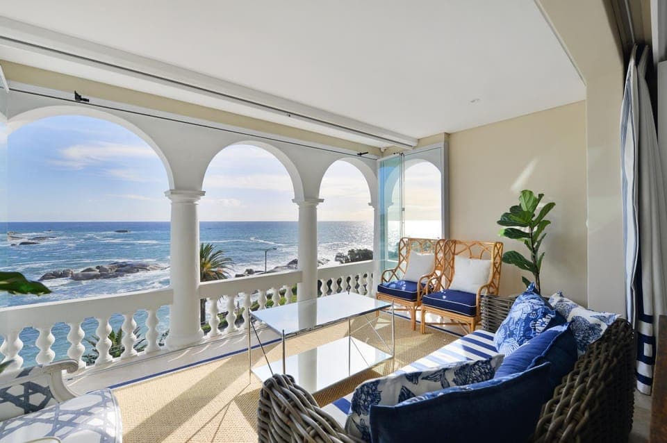 Day, View (from property/room), Balcony/Terrace, Seating area, Sea view