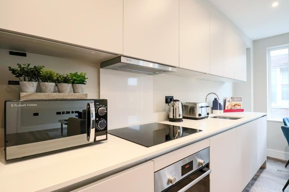 Coffee/tea facilities, Kitchen or kitchenette, minibar, pet friendly, stove