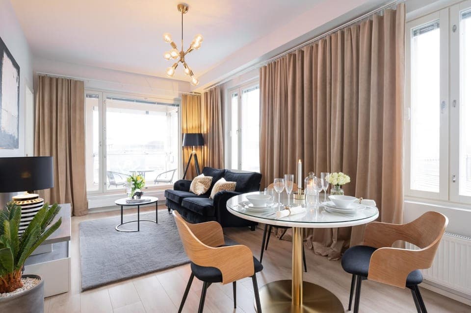 Premier Homes Pori Center Jazz Apartment in Finland