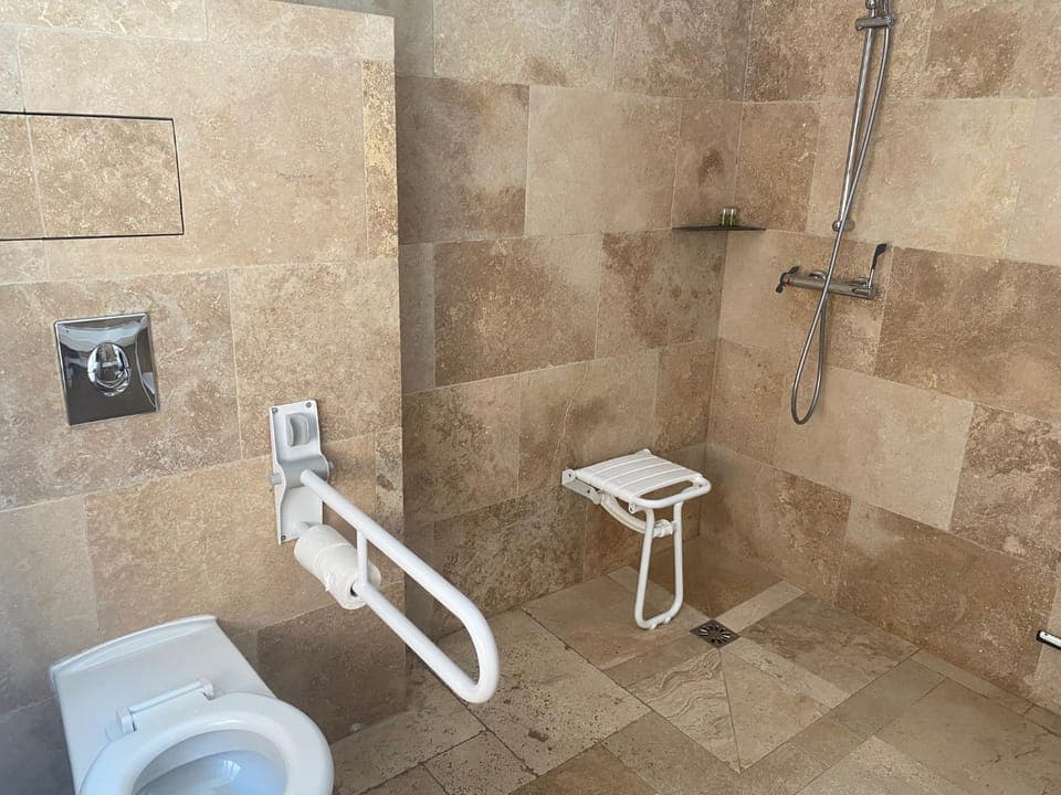 Shower, Toilet, Bathroom, Facility for disabled guests