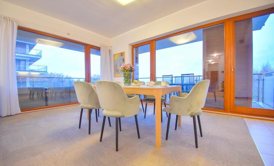 Dining area, Sea view