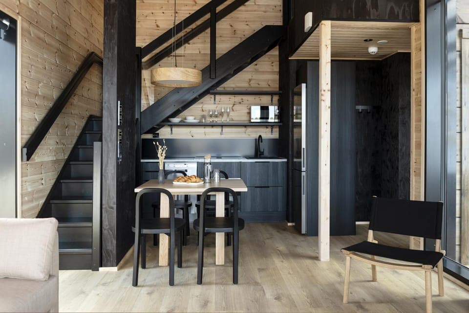 Living room, Dining area, kitchen