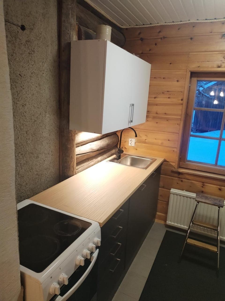 Kitchen or kitchenette, oven, stove, kitchen