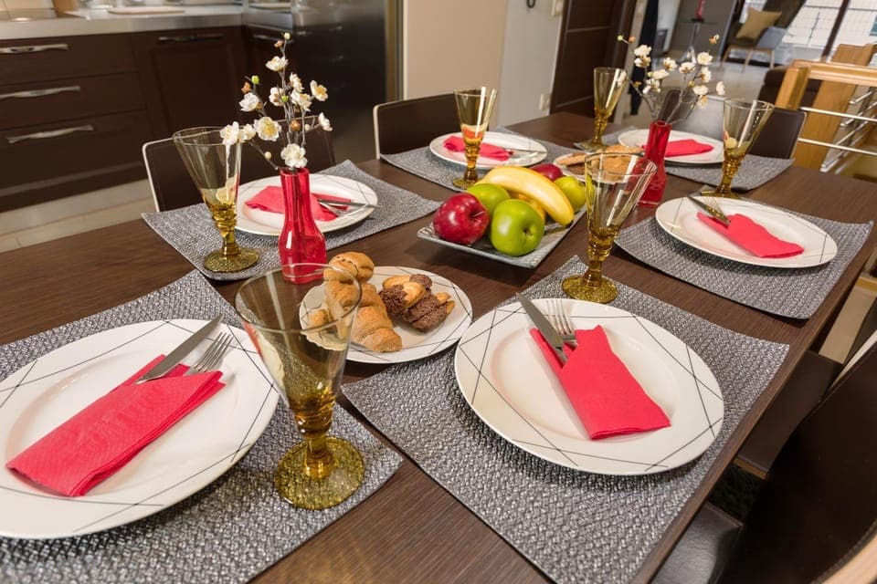 Dining area, Dinner