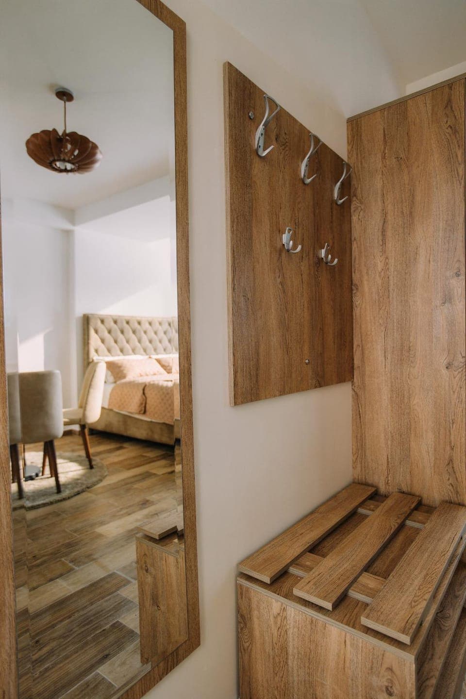 Bed, Living room, Photo of the whole room, Seating area, Bedroom, wardrobe