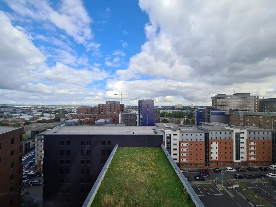 Property building, Day, Bird's eye view, City view
