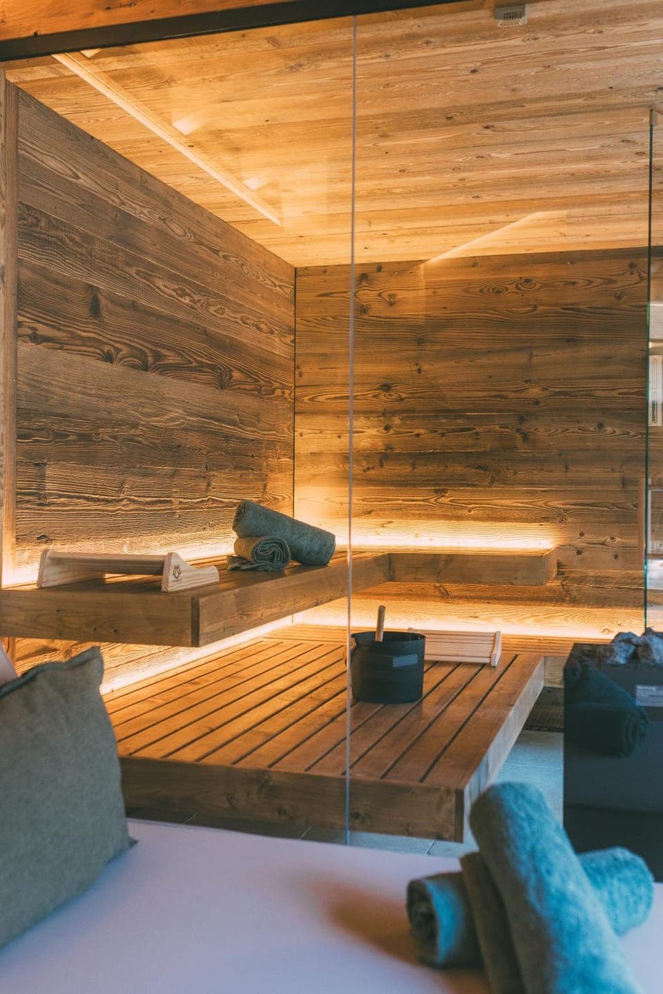 Sauna, Spa and wellness centre/facilities, Seating area