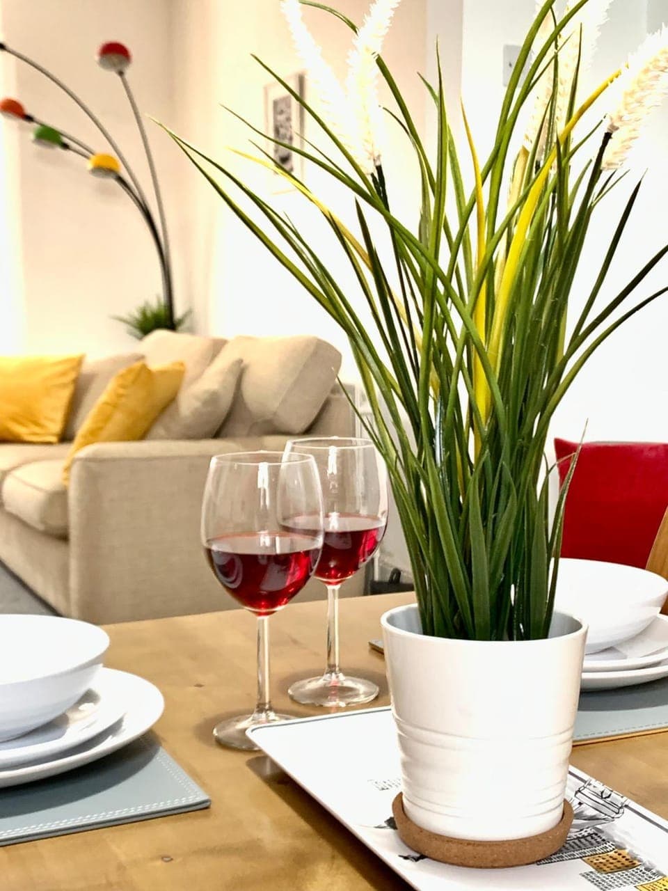 Living room, Dining area