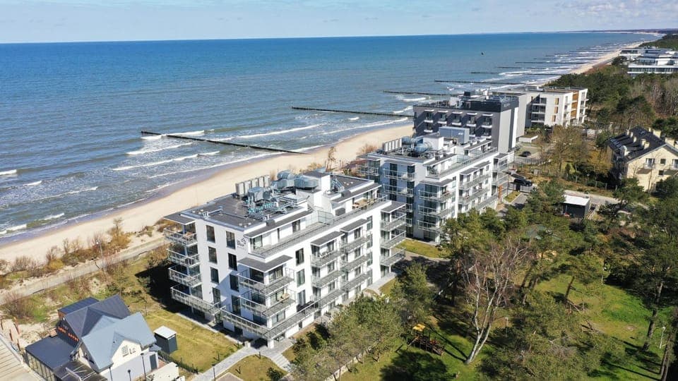 Bird's eye view, Sea view