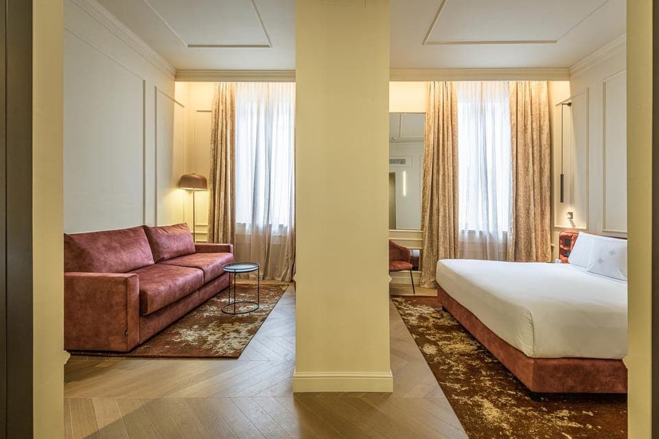 Living room, Bedroom