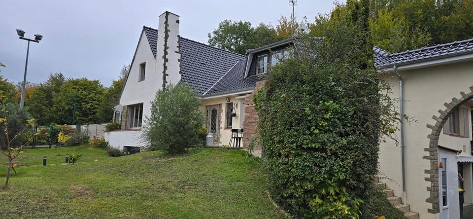 Property building, Garden view