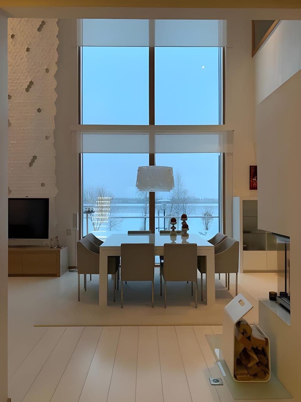 Dining area, River view